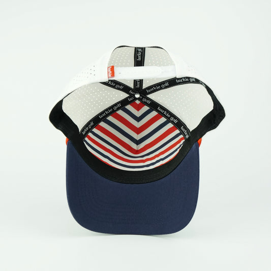 USA Performance Rope Hat - White/Navy