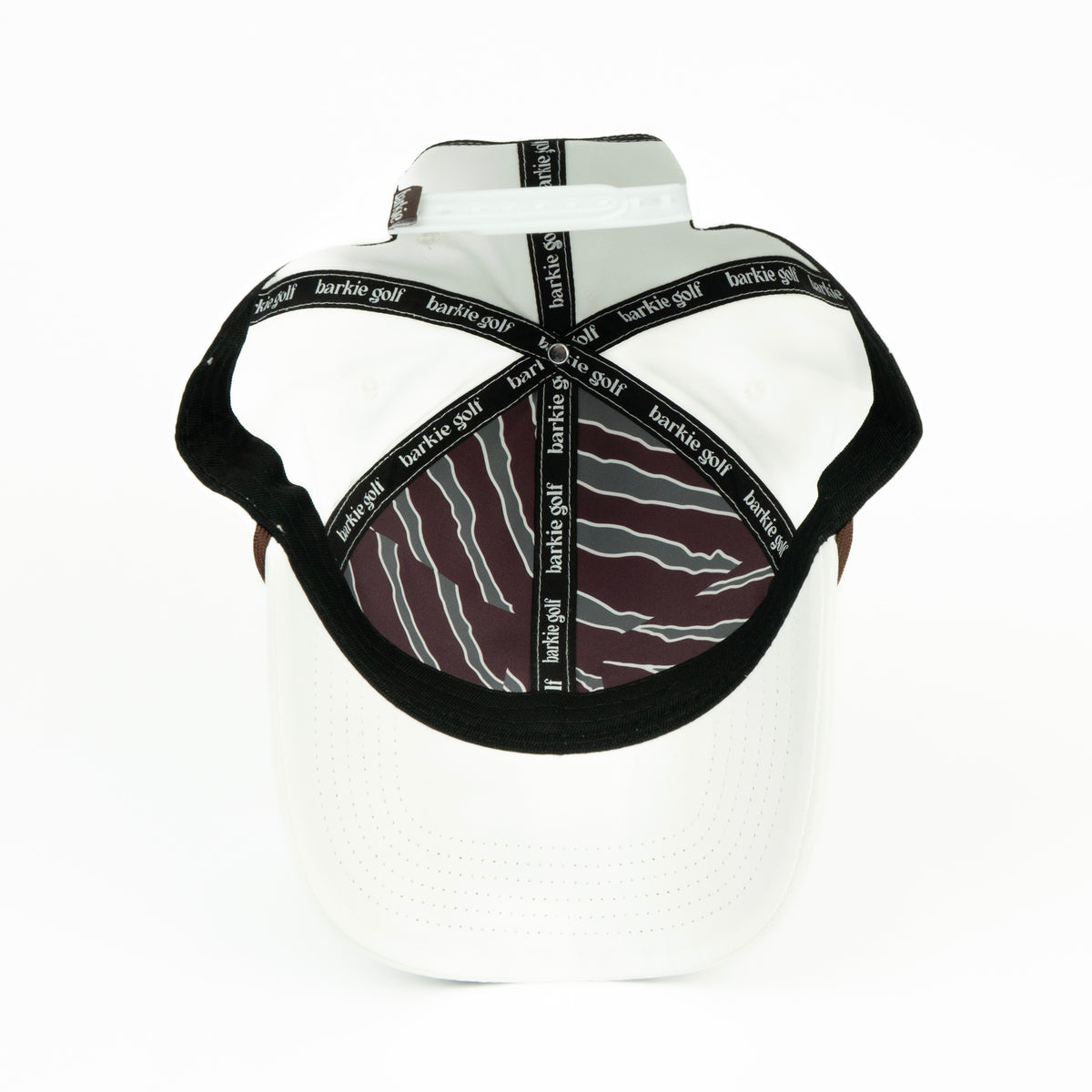 Bear Performance (6 panel) Rope Hat - White