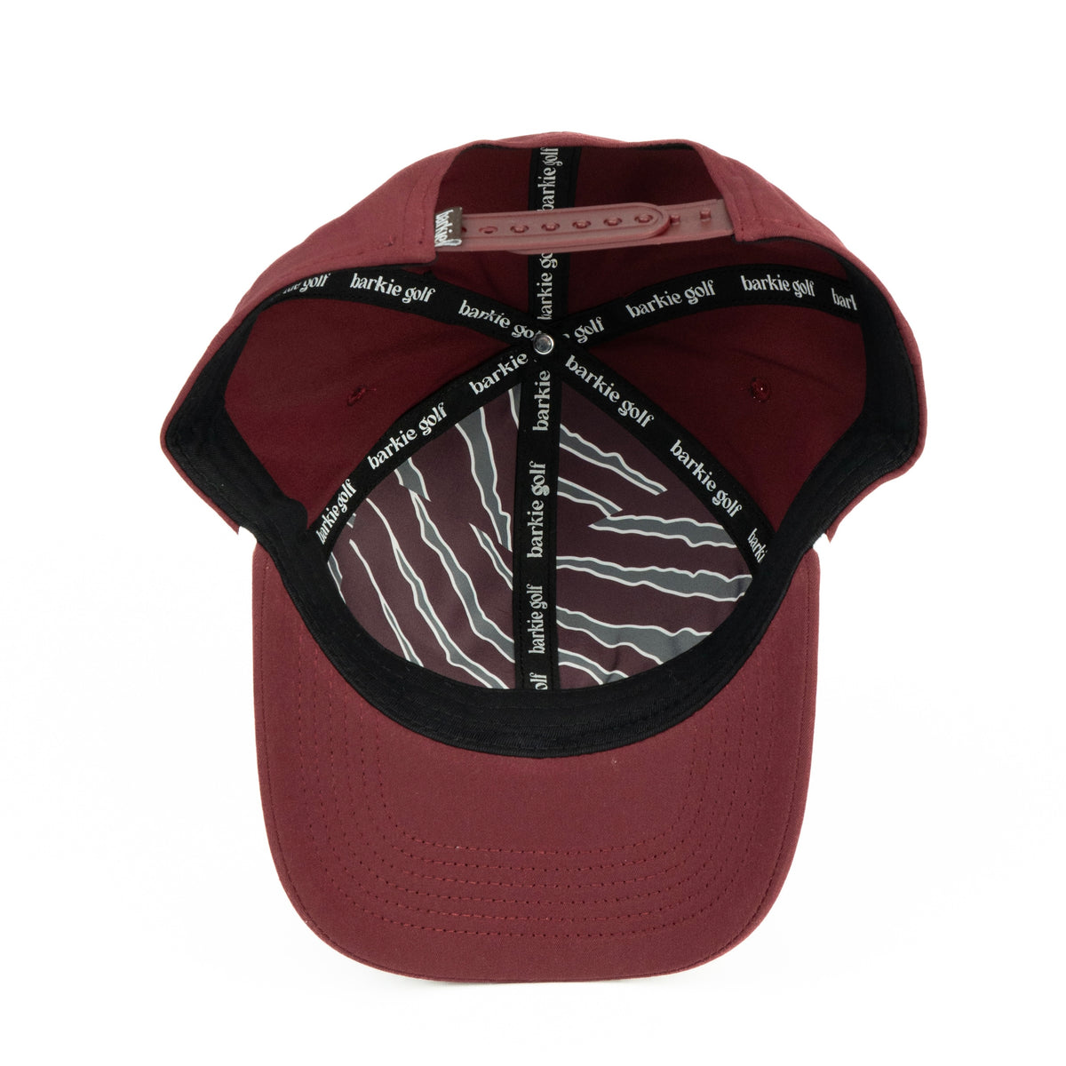 Bear Performance (6 panel) Rope Hat - Maroon
