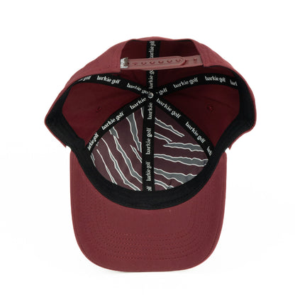 Bear Performance (6 panel) Rope Hat - Maroon