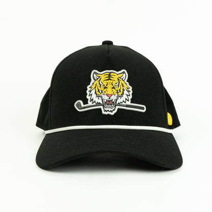 Tiger Performance Rope Hat - Black