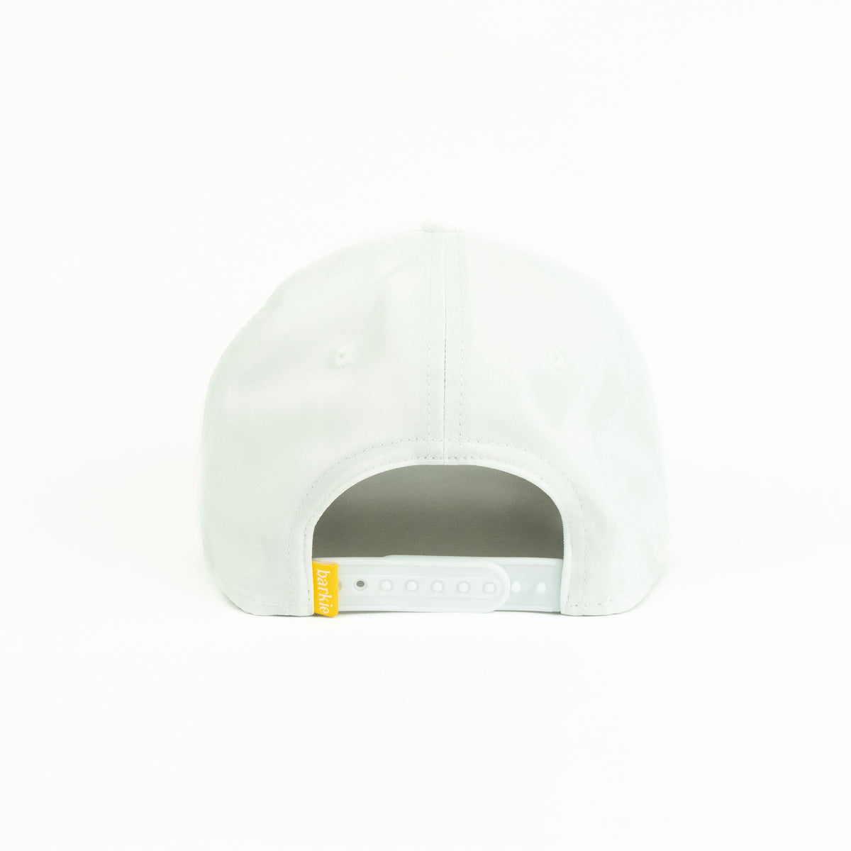 Tiger rope hat in white, 5-panel, side view | White / 5 Panel