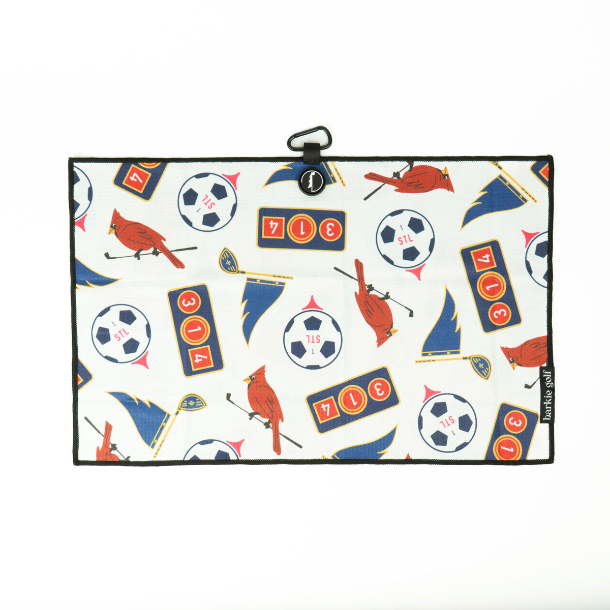 Local golf towel in white, photo 1 | White