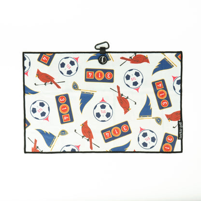 Local golf towel in white, photo 1 | White
