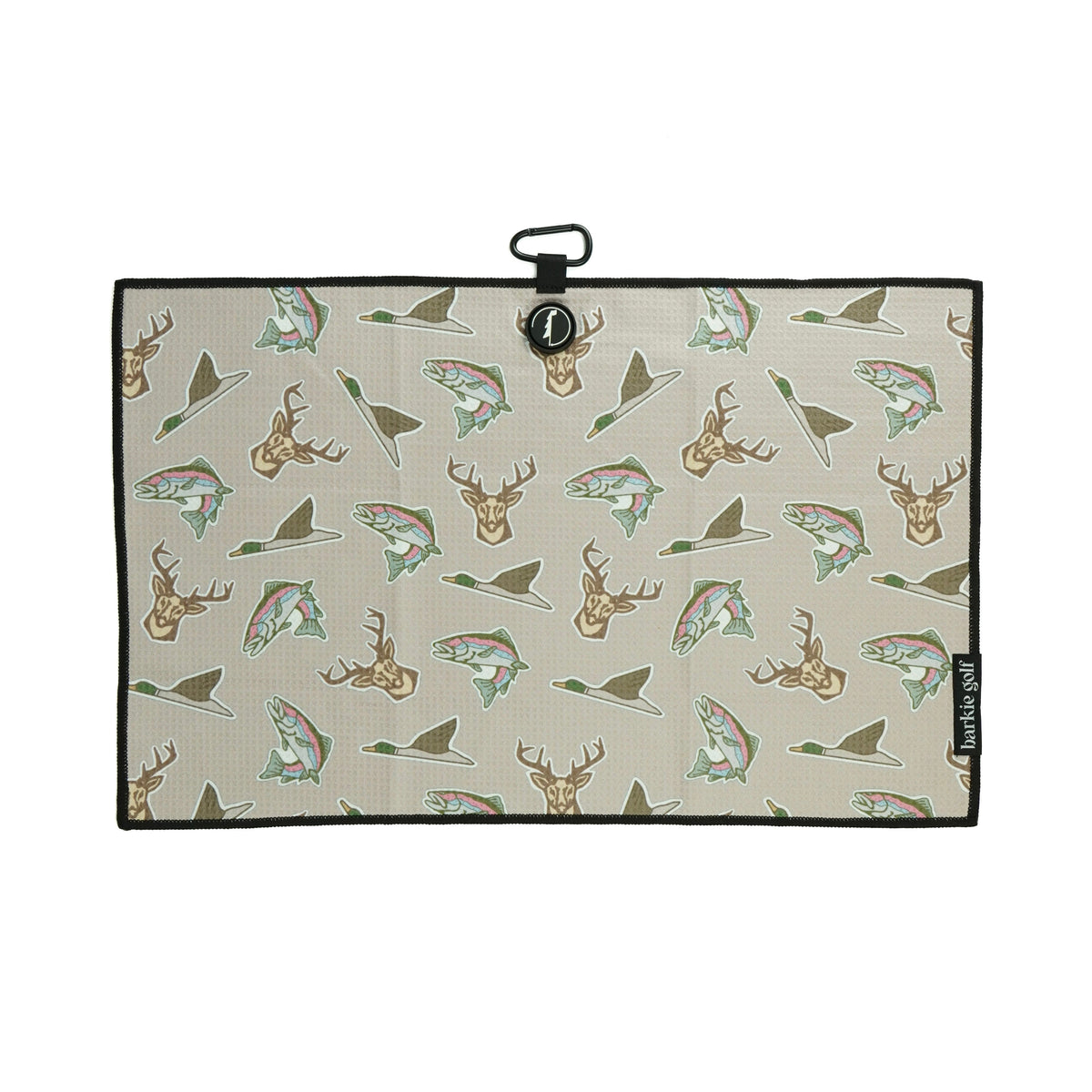 Sportsman golf towel in tan, photo 1 | Tan