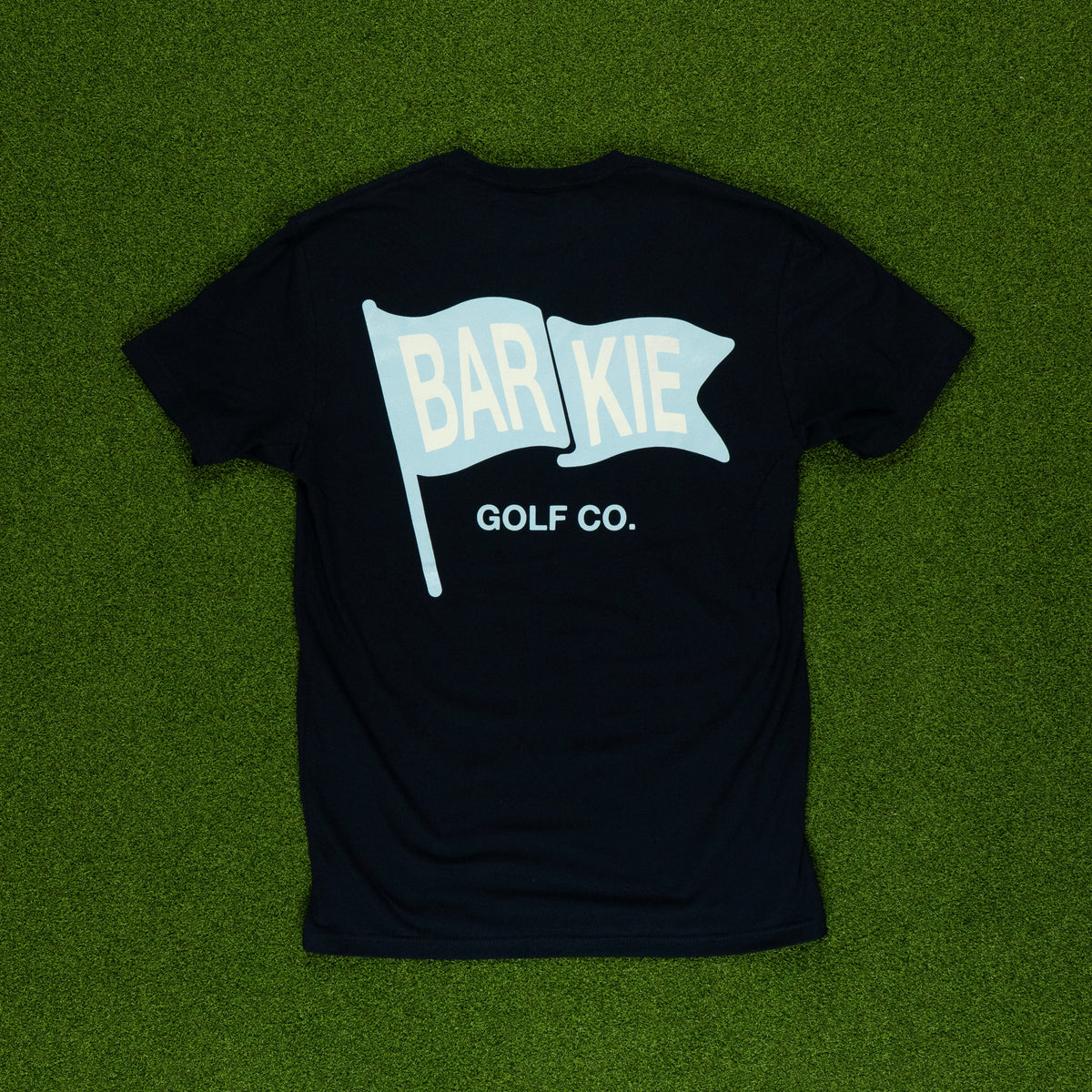Barkie Flag T-Shirt - Navy