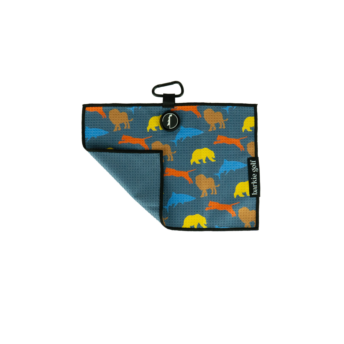 “The Greats” Kid Towel - Blue Pattern