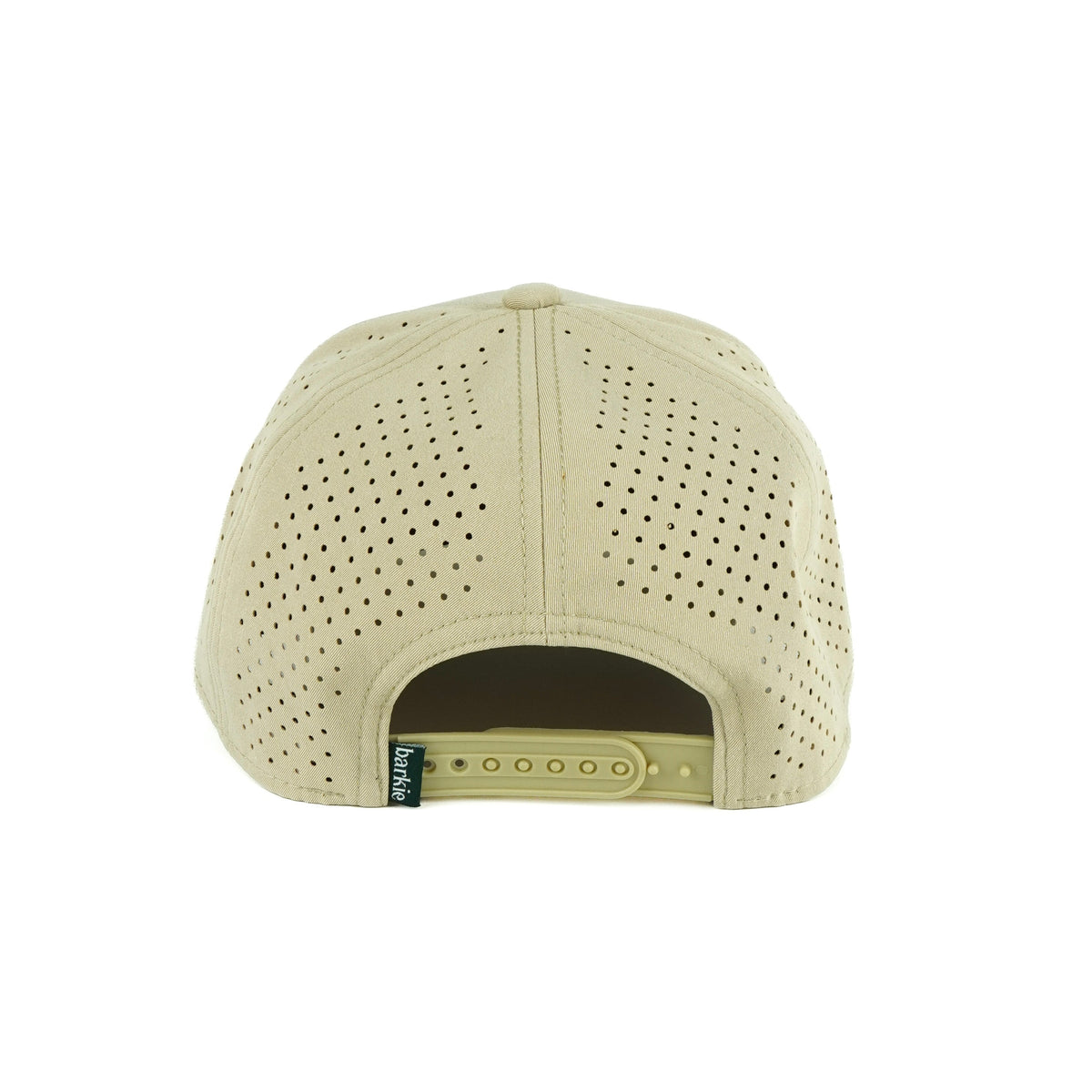 Big Sky rope hat in tan, 5-panel, back view | Tan / 5 Panel