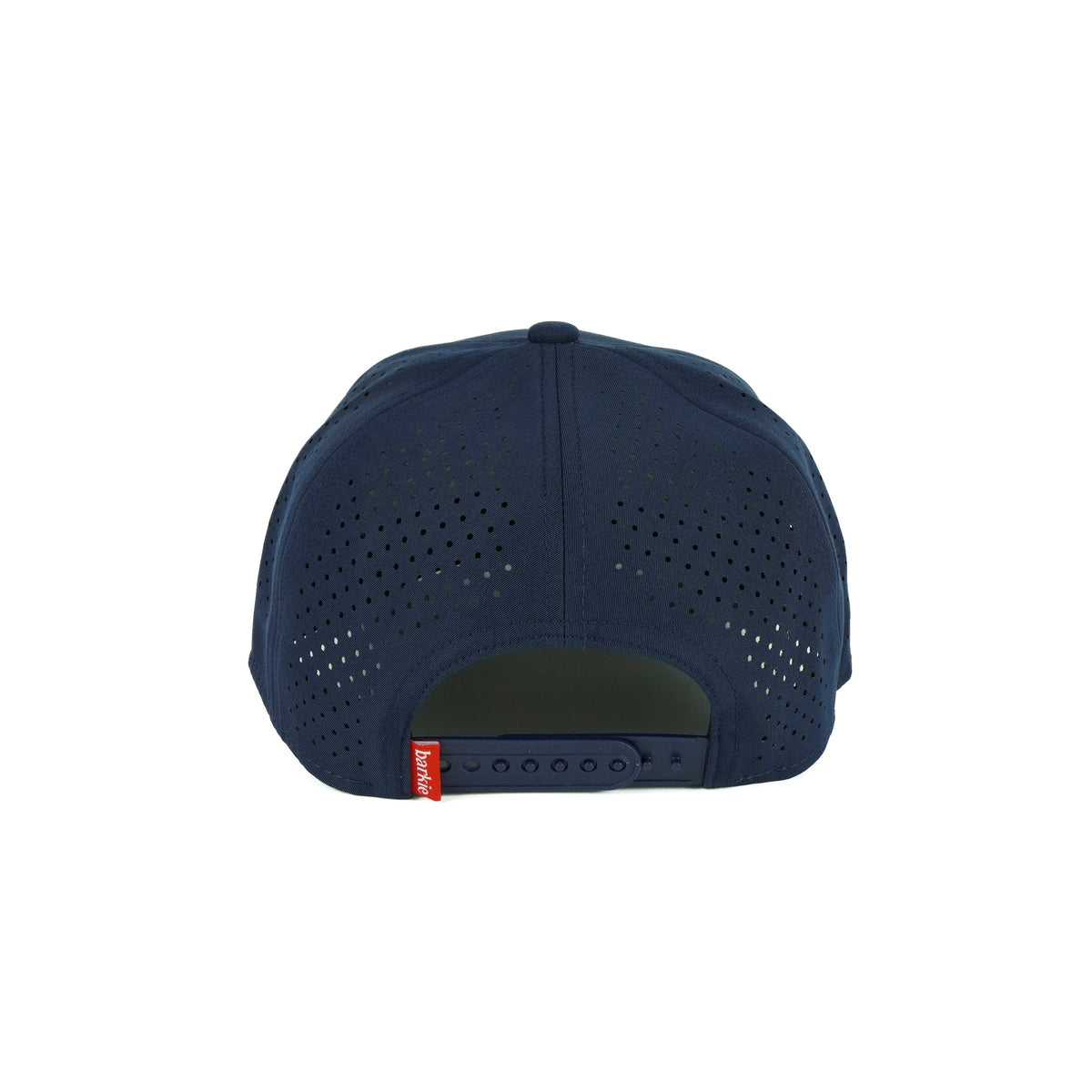 Tee Box rope hat in navy, 5-panel, back view | Navy / 5 Panel