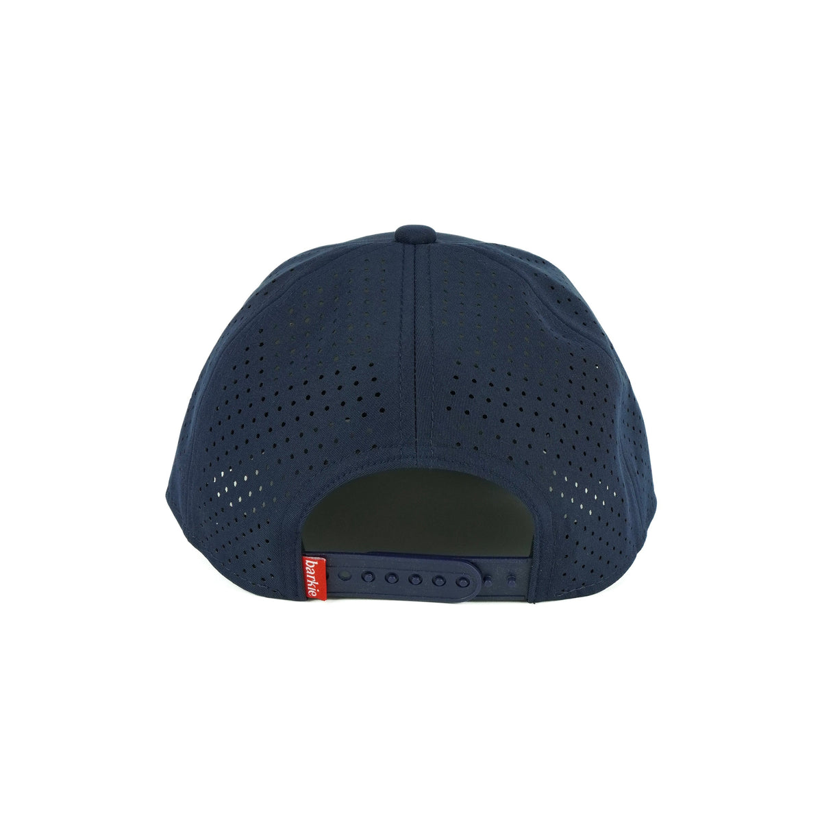 Tee Box rope hat in navy, 6-panel, back view | Navy / 6 Panel