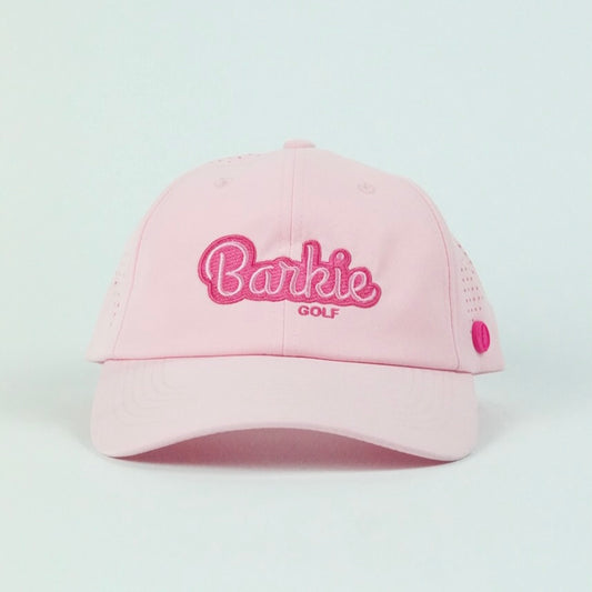 Barkie Girl Performance Dad Hat - Pink