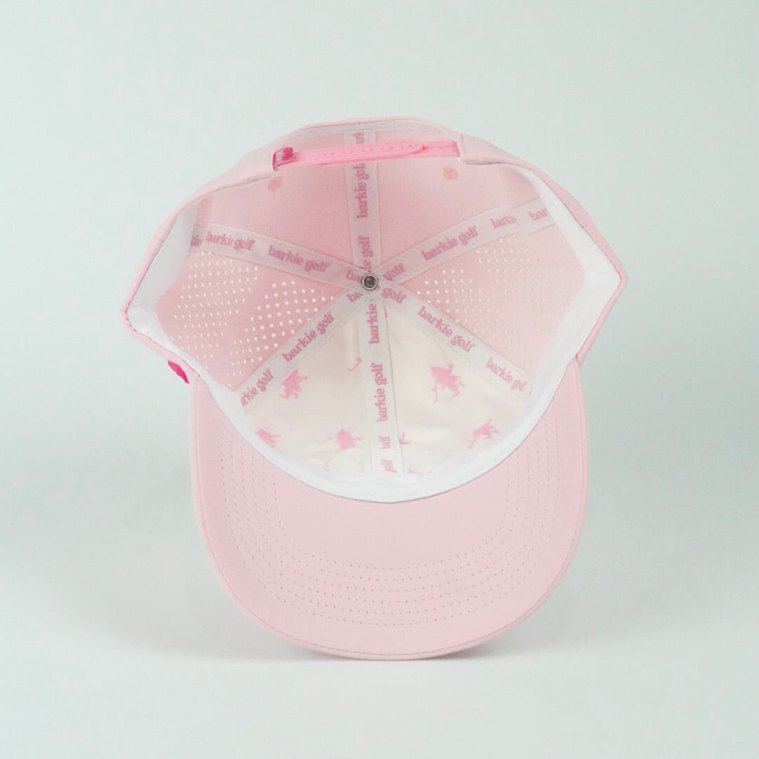 Barkie Girl Performance Dad Hat - Pink