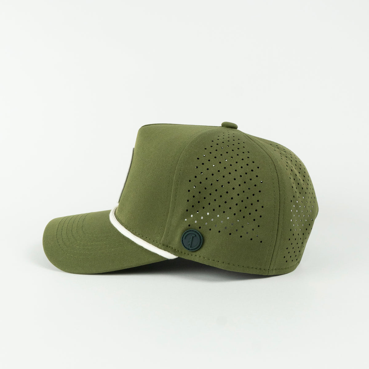 Barkie Patch Performance Rope Hat - Olive