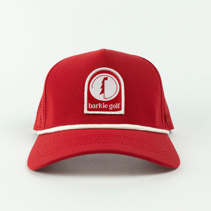 Barkie Patch rope hat in red, photo 1 | Red