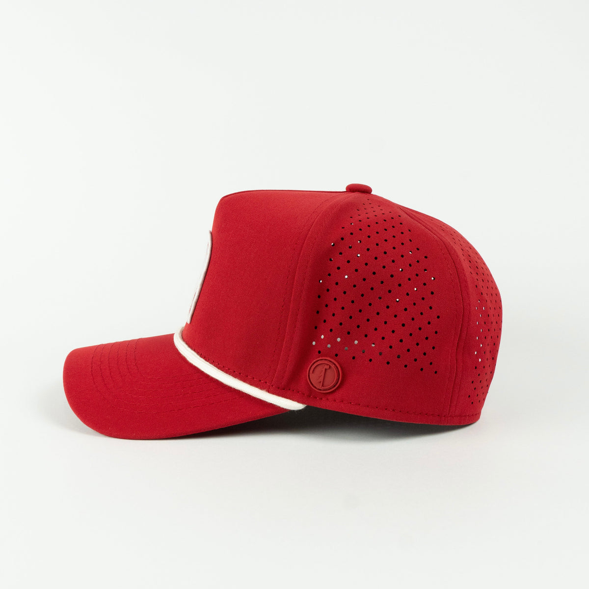 Barkie Patch rope hat in red, photo 3 | Red
