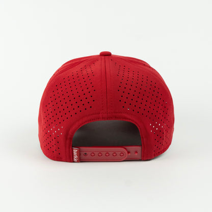 Barkie Patch Performance Rope Hat - Red