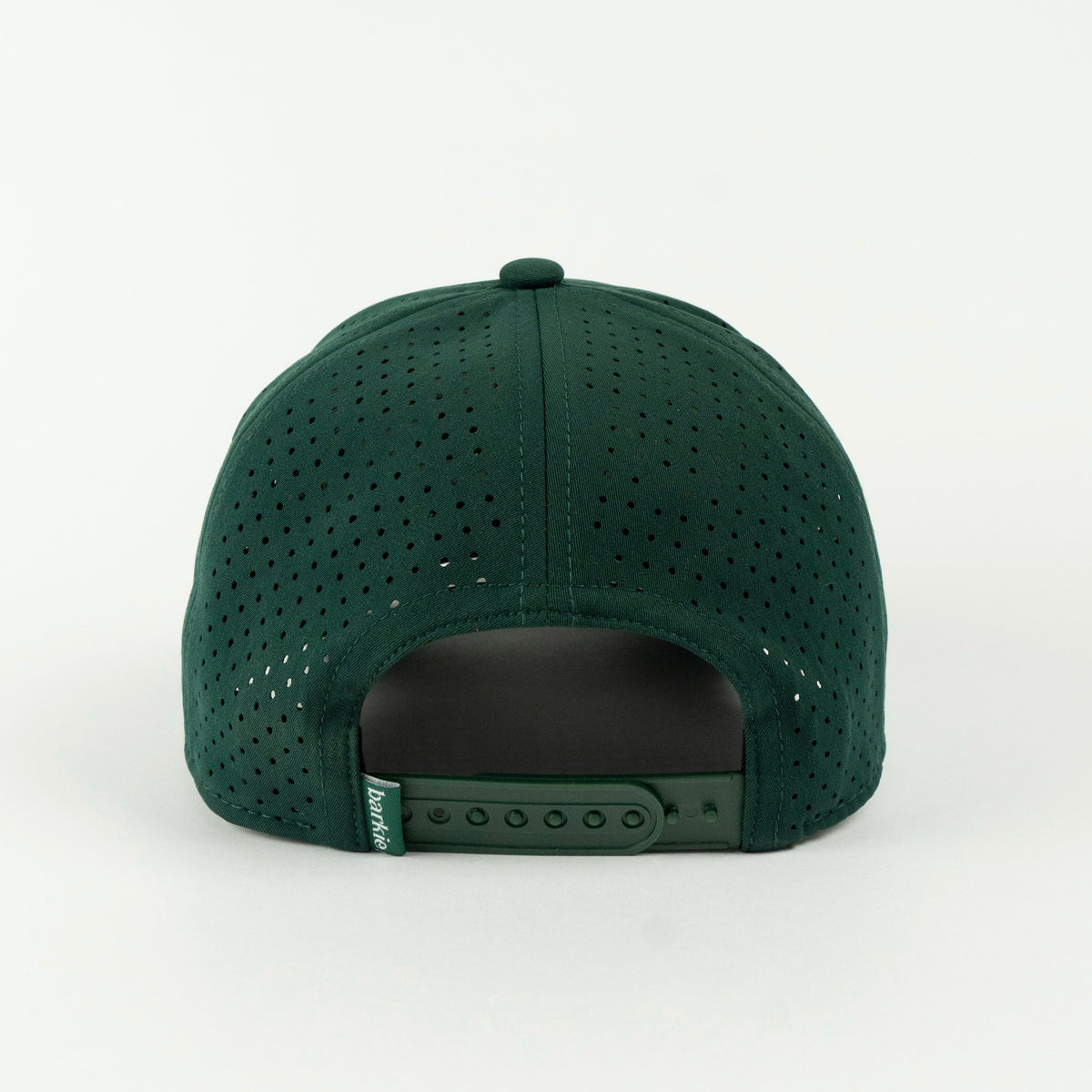 T-Rav rope hat in green, 6-panel, back view | 6 Panel