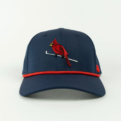 Birdie Performance (6 panel) Rope Hat - Navy