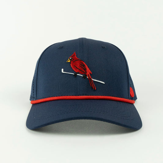 Birdie Performance (6 panel) Rope Hat - Navy