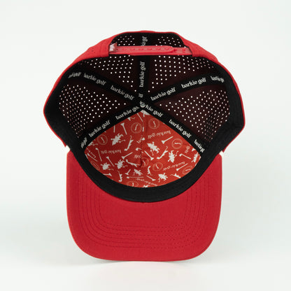 Barkie Patch Performance Rope Hat - Red