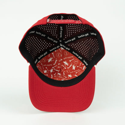 Barkie Patch rope hat in red, photo 2 | Red