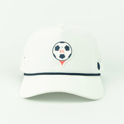 Pitch Performance Rope Hat - White