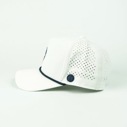 Pitch Performance Rope Hat - White