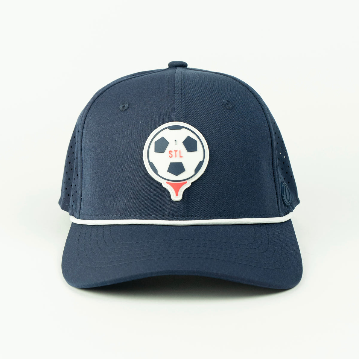 Pitch Performance (6 panel) Rope Hat - Navy