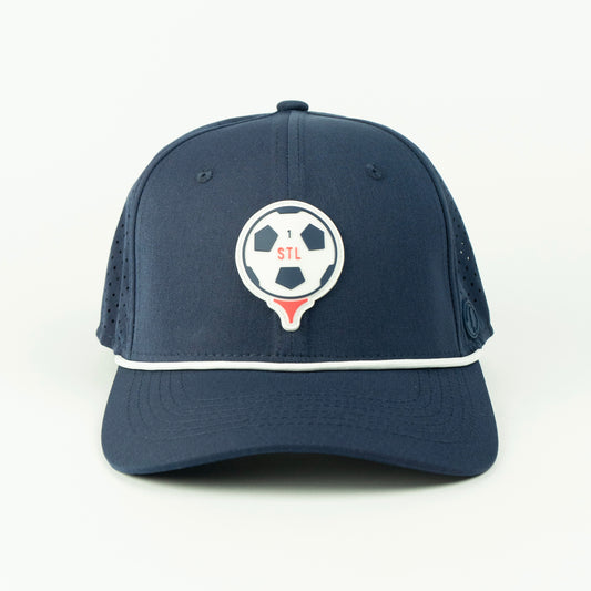 Pitch Performance (6 panel) Rope Hat - Navy