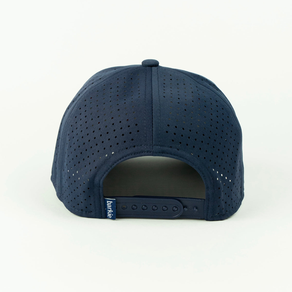 Pitch rope hat in navy, 6-panel, back view | Navy / 6 Panel