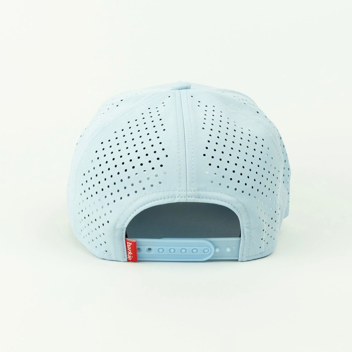 Birdie rope hat in powder blue, 5-panel, back view | Powder Blue / 5 Panel