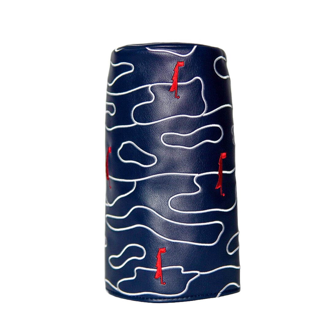 Course Camo driver headcover in blue, photo 1 | Blue