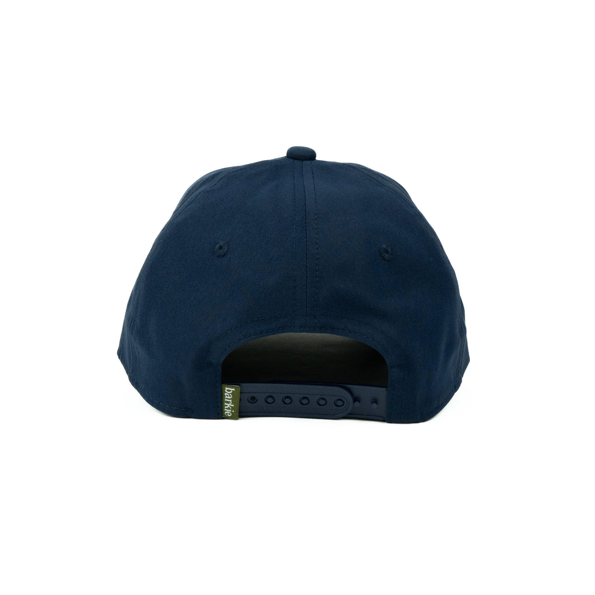 Trout rope hat in navy, 6-panel, back view | Navy / 6 Panel