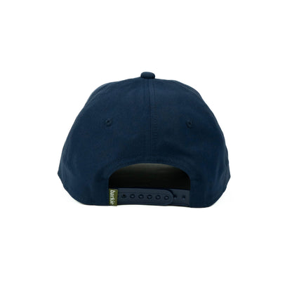 Trout rope hat in navy, 6-panel, back view | Navy / 6 Panel